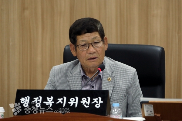 세종특별자치시의회 행정복지위원회(위원장 채평석)