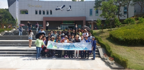 지난해 광역 투어버스 운영 모습