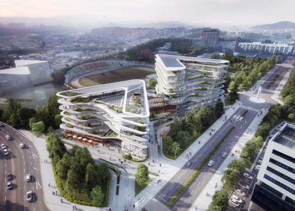 한남대 창업존 전경