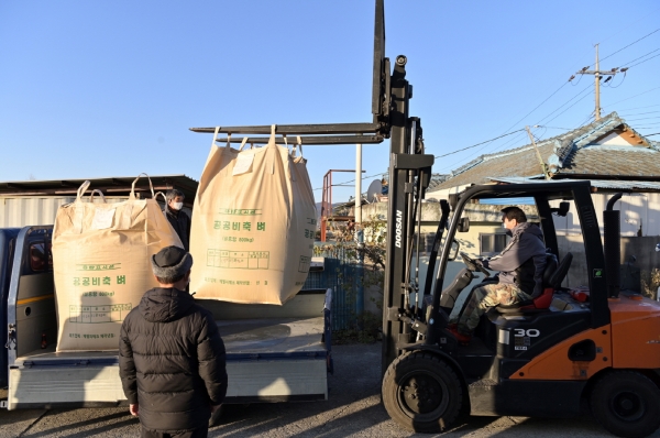 공공비축 미곡 매입현장 방문 격려(우성면 대성창고)