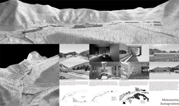 당선작인 SGHS설계회사의 ‘Motonymic Juxtaposition(환유적 병렬구조)