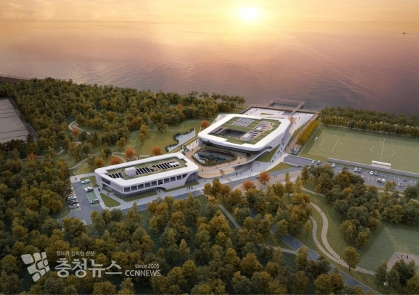 태안 해양치유센터 조감도