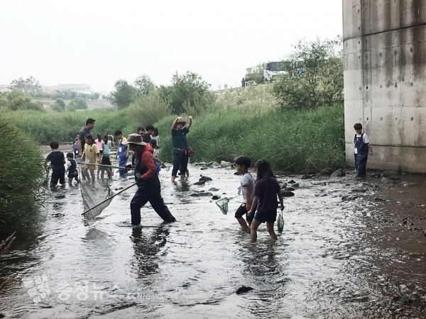 세종환경교육센터, 가족과 함께 하는 하천 환경교육