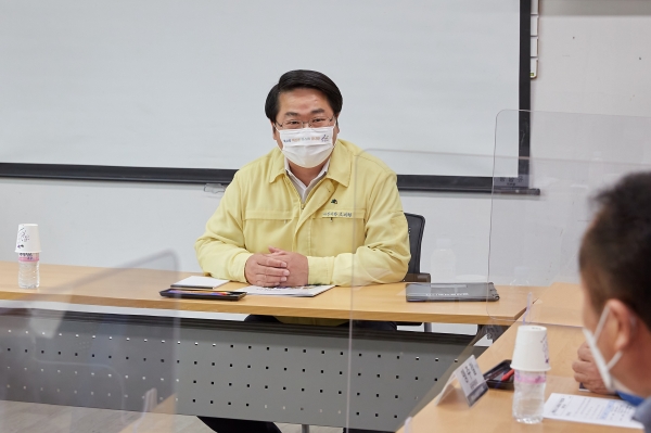 배방도시재생주민위원회 간담회 모습