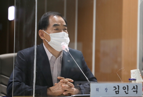 김인식사장은 농어촌의 지속가느안 성장을 위해 농업분야 ESG선도를 위해 노력하겠다고 말했다