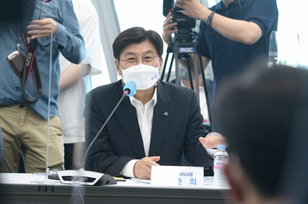 세종시-더불어민주당 예산정책협의회 개최 (이춘희 세종시장)