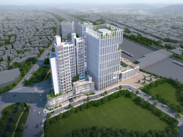 천안시 스타트업파크 조감도