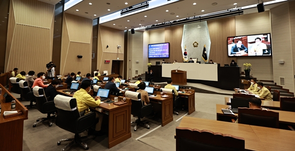 당진시의회 본회의장