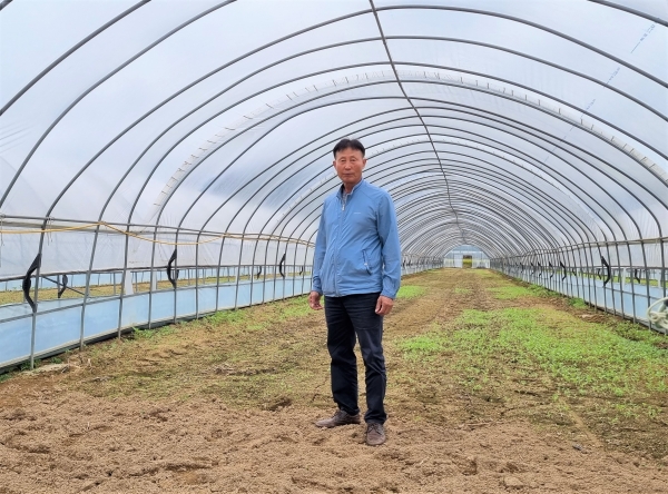 올해의 천안시 최고농업인 김학근 씨