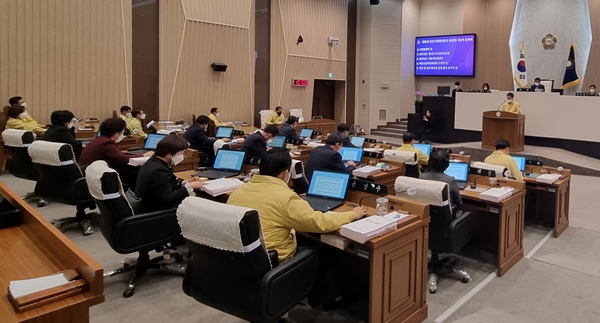 당진시의회 본회의장