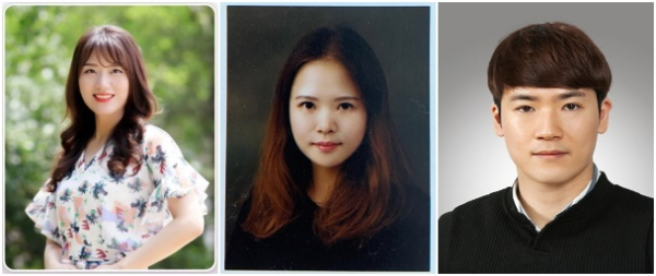 (왼쪽부터) 대전노은초 이연호교사, 목상초 김소혜 교사, 미래중 김승현 교사