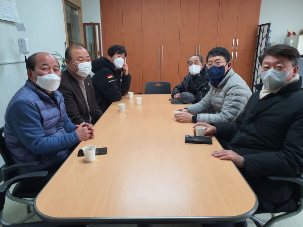 한국농업경영인천안시연합회 간담회 사진