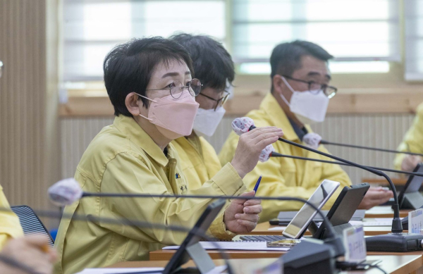 지난 4일 대덕형 일자리 사업 발굴 보고회 개최 모습