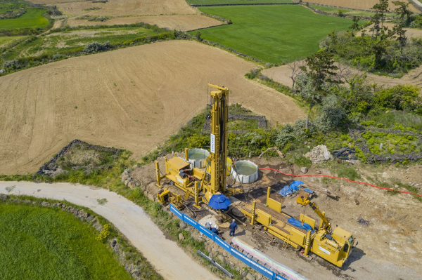 사진은 지난해 제주 서귀포 신도리 관정 현장 모습