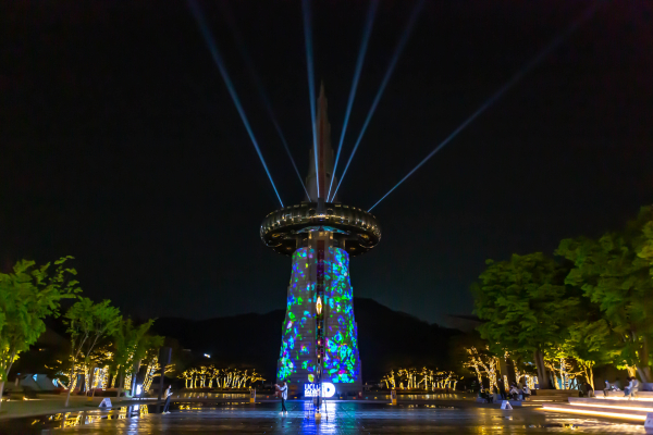 한빛탑 미디어파사드