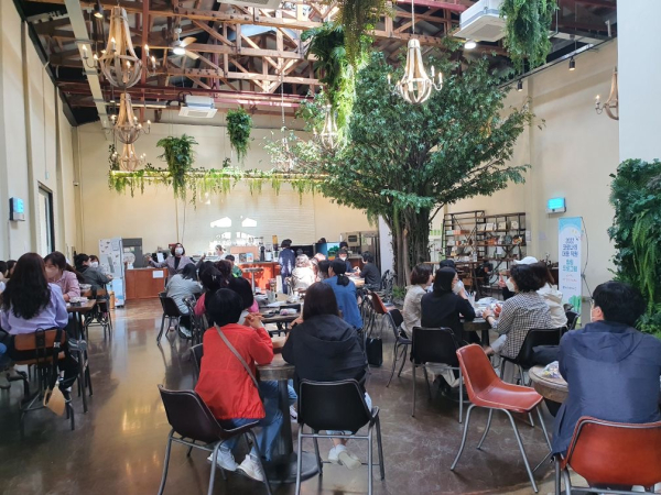 힐링 프로그램 현장