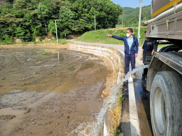 농업용수 공급/예산군 제공