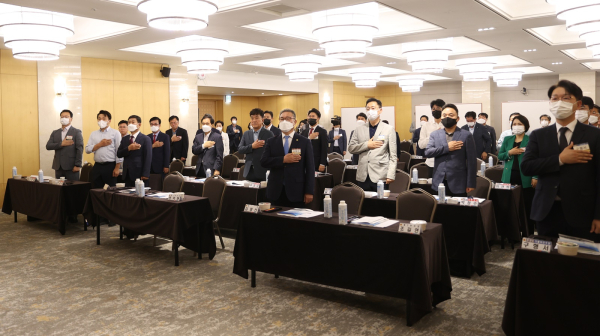 충남도의회가 14일 초선 당선인을 대상으로 역량강화 워크숍을 개최했다./충남도의회 제공