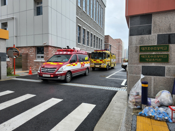 소방차 진입로 내 장애물 적치 등 소방차 기동 방해 요소 점검
