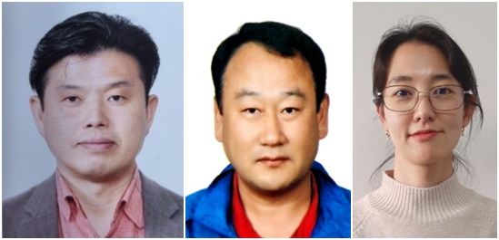 (왼쪽부터)정달수 팀장, 홍흥기 팀장, 길미영 주무관