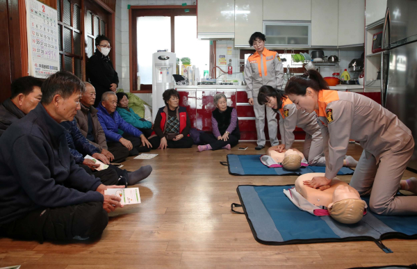 충남소방본부 심폐소생교육