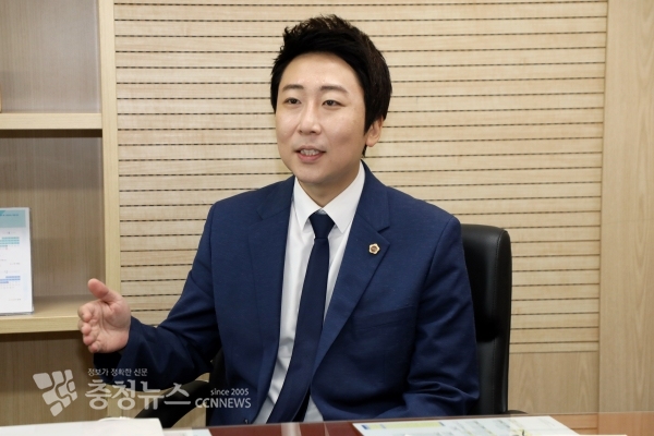 임채성 세종시의회 산업건설위원장 / 충청뉴스 최형순 기자