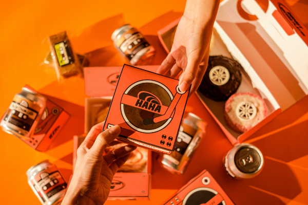 한국타이어X하프커피 화이트데이 기념 팝업스토어 하하 크림 도그