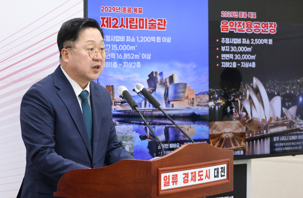 이장우 대전시장.