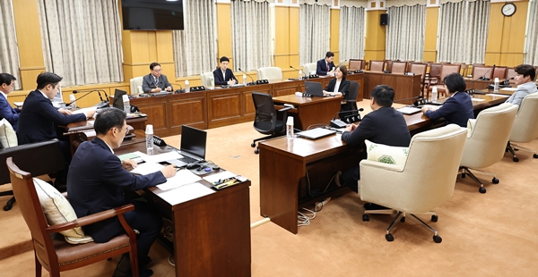 대전시의회 충청권하계세계대학경기대회지원 특별위원회 모습