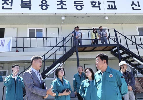 대전복용초 공사현장