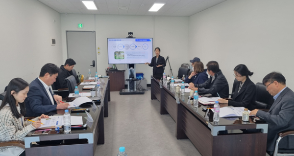 양식장용수관리사업 간담회 개최 모습