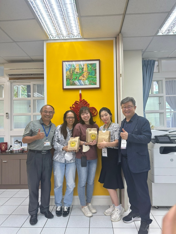 지난 대만 타이페이에서 해외교류학교 방문 프로그램에 참여 행사 모습