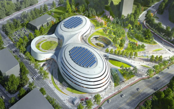 정부세종청사체육관 조감도