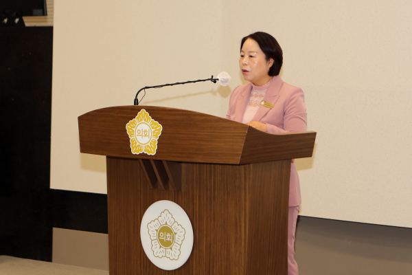 최연숙당진시의원 5분자유발언