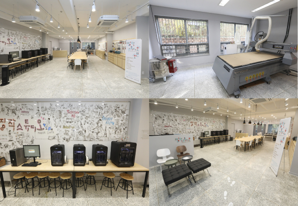 상명대 띵장스튜디오 내부모습