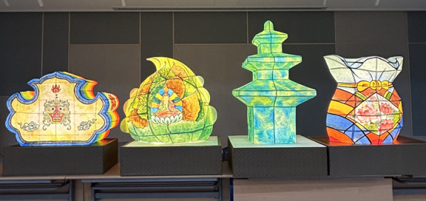 운판등, 보리수등, 탑등, 복주머니등