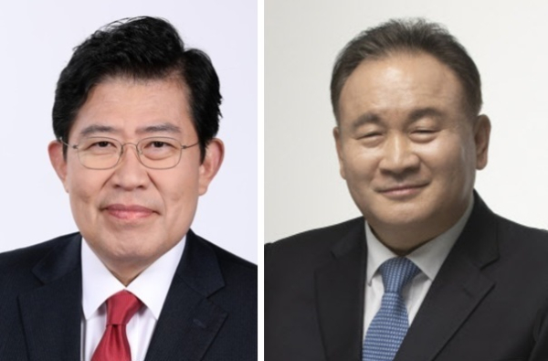 (왼쪽부터) 국민의힘 윤창현 의원, 이상민 의원