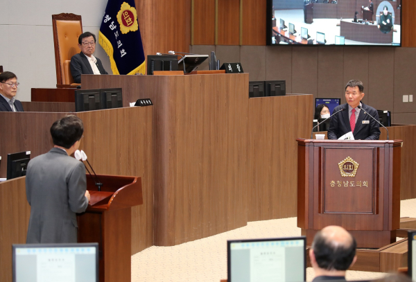 제350회 임시회 제2차 본회의 정광섭 의원 도정 교육행정질문