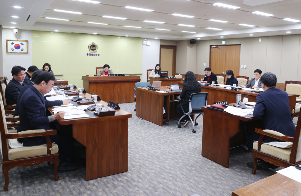 제350회 임시회 행정문화위원회