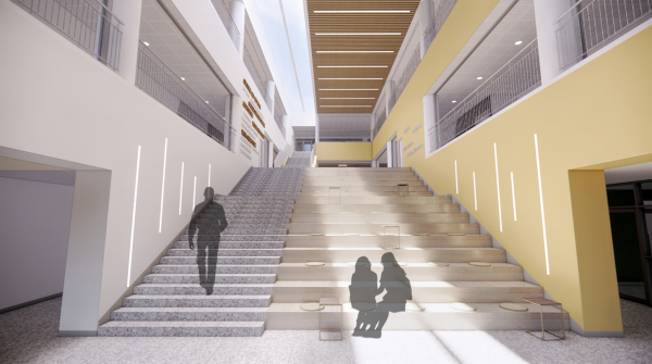 가칭)대전진로융합교육원 내부 투시도