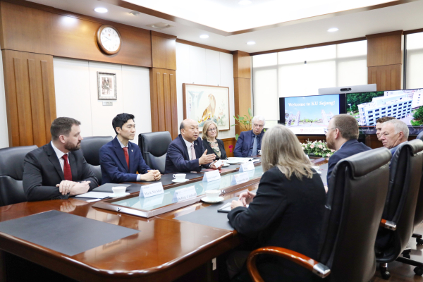 30일, 영국 북아일랜드의 수도 벨파스트시 대표단, 고려대학교 세종캠퍼스 방문