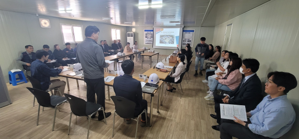 대전둔곡초·중학교 신축공사 민간명예감독관 협의회 개최