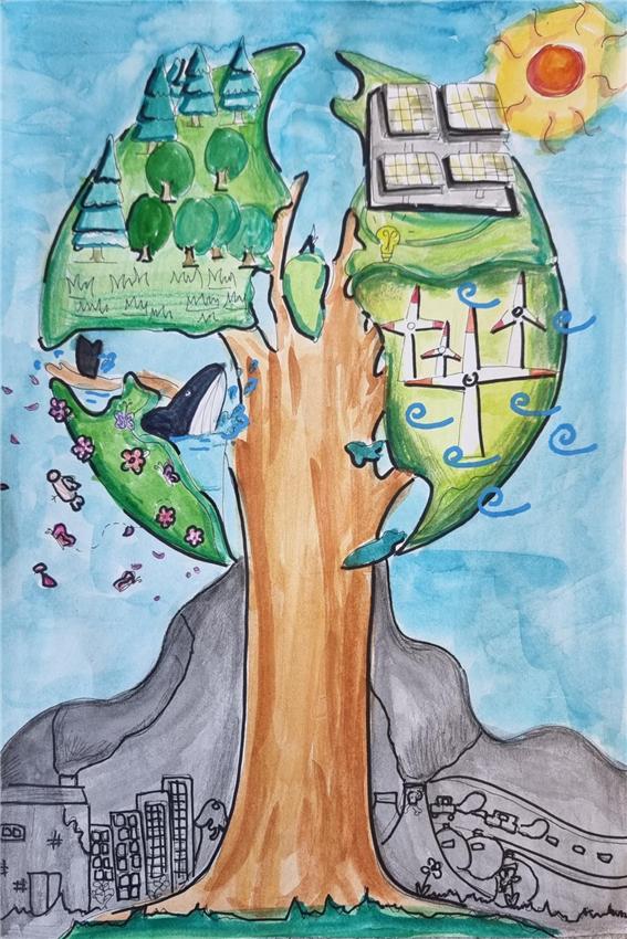 최우수작 : 구항초등학교 4학년 학생 작품