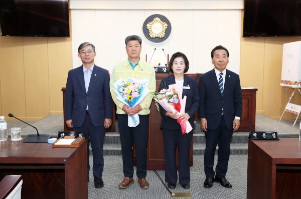 제9대 태안군의회 후반기 의장에 전재옥 의원 선출