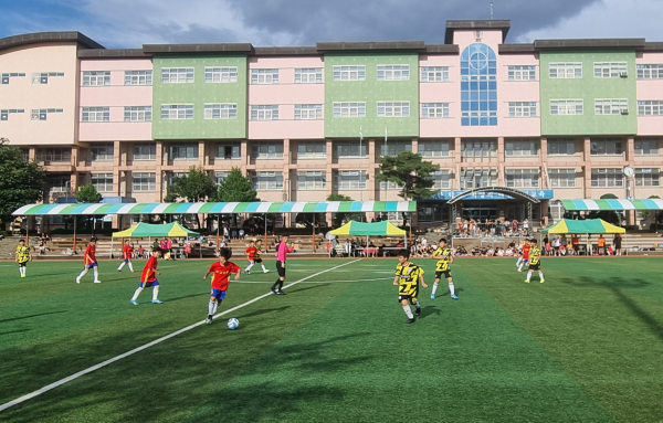 대전동·서부교육지원청 교육장배 학교스포츠클럽대회 성료_초등부 축구경기