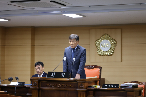 부여군의회 김영춘 의장