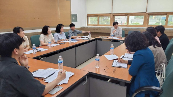 대전둔곡초중학교 개교준비 모습