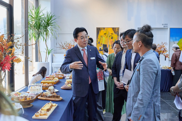 ‘2024년 아산맑은 쌀 베이킹 경진대회’ 진행 모습