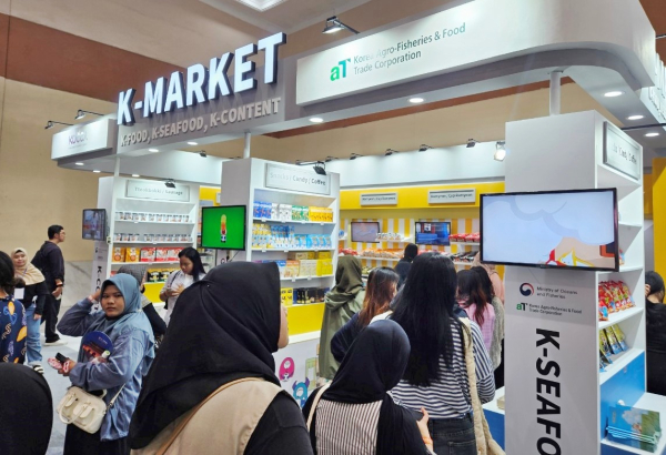 인도네시아 자카르타 K-엑스포 ‘K-푸드 홍보관’
