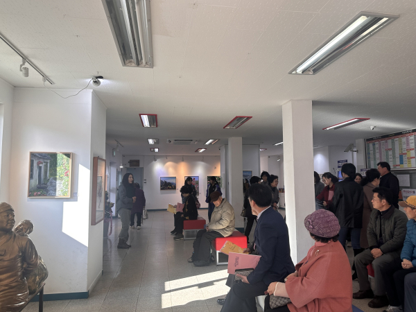 제18회 청양군미술협회전 및 충남작가 초대전, 찾아가는 마을미술교실 작품 전시회 개최